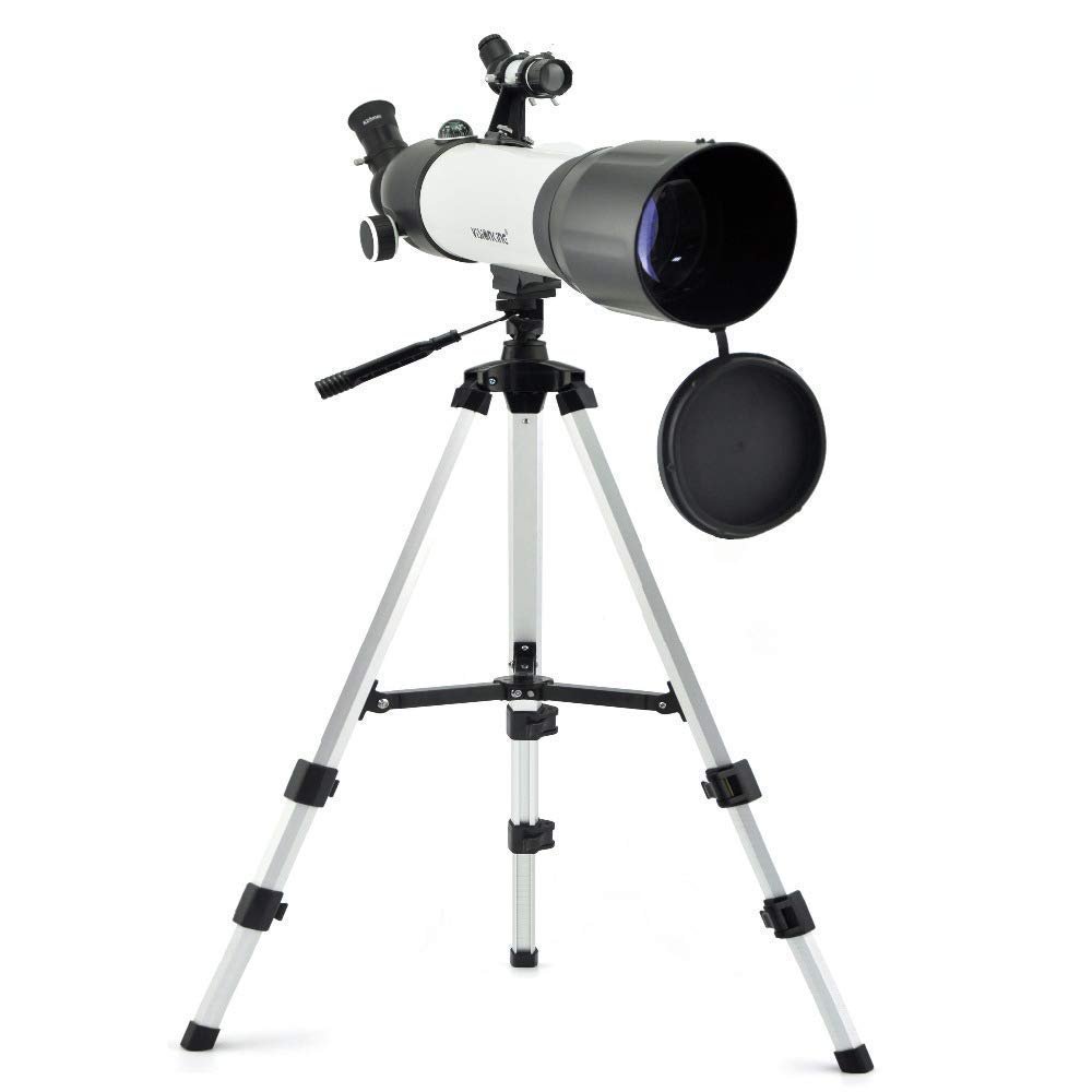 Portable Monocular Large Diameter Telescope,Space Astronomical Refractor Telescope, Large Diameter Telescope for Astronomy Beginners Kids and Adults