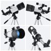 DirectNine Basics Portable Monocular acction Astronomy telescopes for Beginners & Kids & Adults, 70mm Aperture Astronomical Refractor Travel Telescope with Finder Scope & Tripod, Astronomy Beginners telescopes view 3