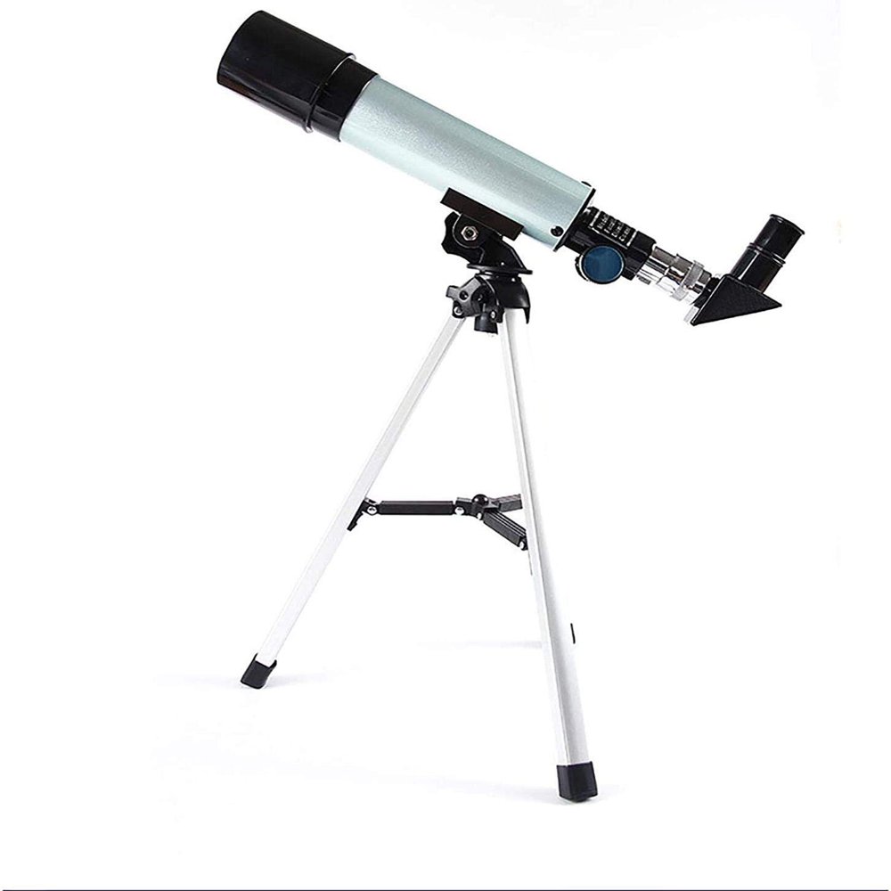 Portable Monocular Telescope for Kids & Beginners, Astronomy Refractor Telescope with Adjustable Tripod - Includes 3 Eyepieces Perfect Astronomy Telescope