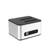 ZHCHAO Aluminum Dock Station 2.5" Case Hard Disk Enclosure Case Usb3.0 Case 3.5 External HDD Docking Station for 6tb view 1