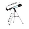 DirectNine Basics Portable Monocular Small Monoculars Getting Started Astronomical Telescope Students High Power Beginner Telescope view 2