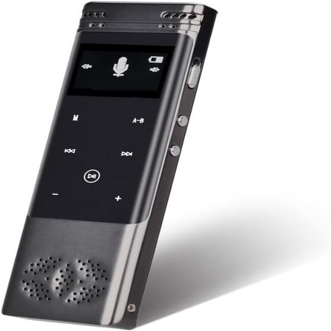 ZCLNYVGJ Professional Voice Activated Digital Audio Recorder USB Pen Mp3 Recording Noise Cancelling
