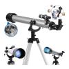 Portable Monocular Kids Telescope, Telescope 600Mm Aperture Mount Fully Multi-Coated Optics telescopes for Adults Telescope for Kids Beginners Astronomy Refractor Telescope view 1