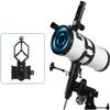 Portable Monocular Astronomical Reflector Telescope Comes with Tripod,114mm telescopes for Astronomy, telescopes for Astronomy Kids and Adults Beginners view 2