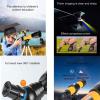 DirectNine Basics Portable Monocular telescopes for Adults Astronomy, telescopes 70Mm Portable Refractor Telescope Fully-Coated Glass Optics Ideal Telescope for Beginners view 2
