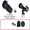 Portable Monocular telescopes for Adults Kids Astronomy Beginners 70mm Astronomical telescopes with Tripod Refractor Telescope and Carrying Bag Travel Telescope view 2