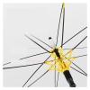 RENEESME Umbrellas for Rain Creative Rib Long Handle Umbrella Straight Umbrella Car Business Umbrella Strong Umbrella for Wind and Rain(A) view 4