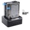 ZHCHAO Bay 3.0 to SATA IDE External Hard Drive Docking Station with 2-Port Hub Card Reader 2.5/3.5 Inch SATA/IDE HDD view 2