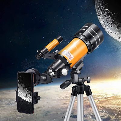 DirectNine Basics Portable Monocular Astronomy Telescope Adults, Professional Astronomical Refracting Telescope, with Tripod, Astronomy Beginners Gifts