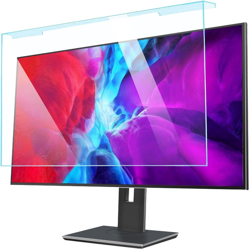 SINBAISHUNYYT 20-27 Inch Universal Blue Light Blocking Screen Filter, Acrylic Hanging Eye Protection Screen Protector Panel(20.0inch(458 * 270mm))