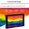 FEELWORLD SH7 7 inch HDMI SDI Cross Conversion 2200nit Ultra Brightness Camera Field DSLR Monitor Support SDI Timecode Touch Screen 3D LUT HDR Monitoring F970 External Install view 3