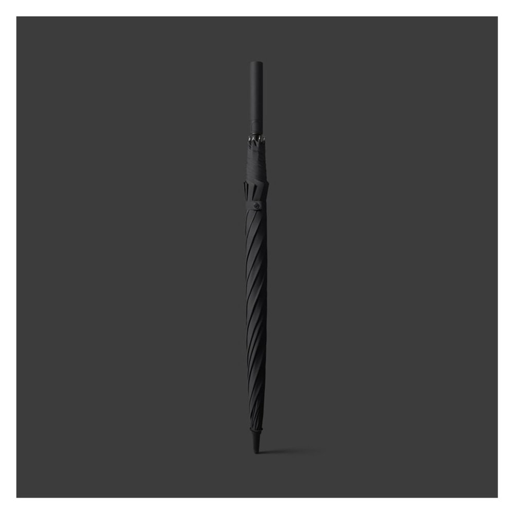 RENEESME Umbrellas for Rain Long Handle Automatic Umbrella Large Reinforced Simple Umbrella Men's and Women's Business Straight Umbrella Strong Umbrella for Wind and Rain(B)