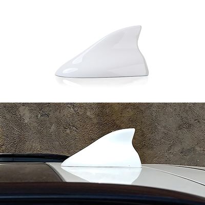 Ramble -for Chevrolet (Sonic 2012-2014 Hatchback) -LT T300, (Captiva Sport 2012-2015) -LT LTZ 2LS, (Equinox 2007-2014),Antenna Shark Fin Car Roof Aerials (Pure White)