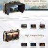 DirectNine Basics Monitor Cage Nitze Cage Kit with HDMI Cable Clamp and Sunhood Compatible with Atomos Ninja/Ninja Ultra/Ninja V/Ninja V Plus/Shinobi/ZATO Connect Monitor view 2