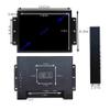 VSDISPLAY 12.1 Inch 10 Points Touch Screen Industrial LCD Monitor 1024x768 4:3 Aspect Ratio Display with Wall Mounting Brackets,Supports VGA DVI Input view 3
