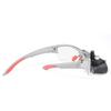 REEHUT Binocular Loupe 3.5X Magnification Working Distance 320-420MM Optical Magnify Glass Loupes DY-117 Silver view 2