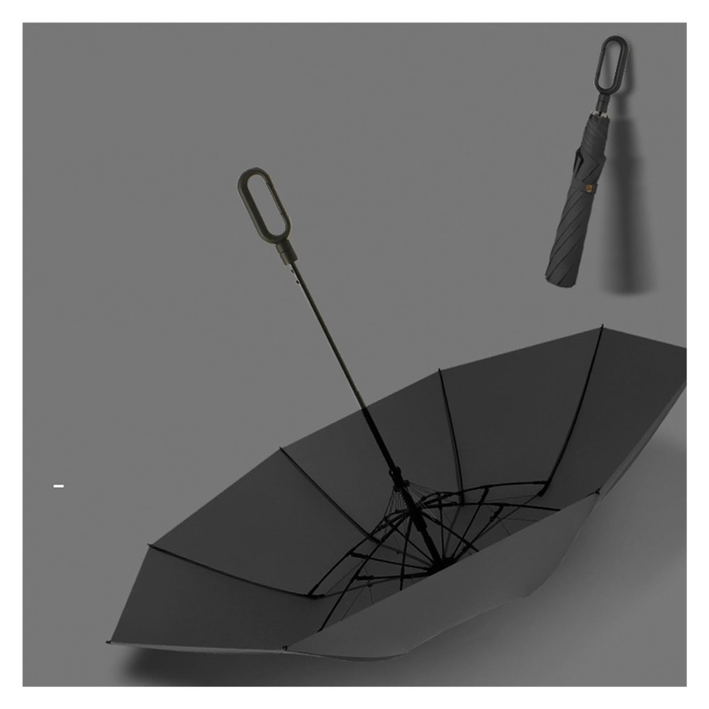 RENEESME Umbrellas for Rain Automatic Opening and Folding Large Umbrella Strong Umbrella for Wind and Rain(A)