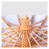 RENEESME Umbrellas for Rain 16-Bone Retro Wooden Handle Large Umbrella for Both Rain and Shine Folding Umbrella Strong Umbrella for Wind and Rain(C) view 3
