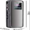 ZCLNYVGJ Digital Voice Recorder 8GB Mini Dictaphone, Recorder for Lectures Meetings Interviews MP3 Music Recording Playback, Built-in Microphone, Rechargeable Batteries(Size:8GB) view 2