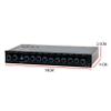 9 Band Graphic Equalizer Digital Car Audio Full Range Car Amplifier Equalizer with Adjustable Filter ADL-EQ9 view 2