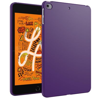 WOGROO Case for iPad mini 5 2019/Mini 4 2015 (5th/4th Generation 7.9 inch), Slim Design Soft TPU Protective Cover for iPad mini 5th/4th Tablet, Purple