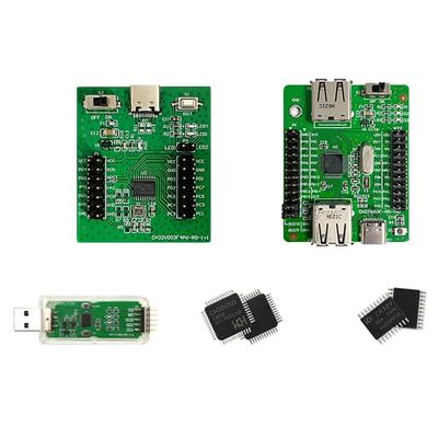 Lizusidtsy CH32V003 Development Board Set Kit Evaluation Board Set 32-Bit General-Purpose RISC-V MCU Functional Application Assessment, Green, 500422713