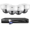 ANNKE H800 4K Home Security System, H.265+ 12MP PoE NVR, 4pcs 8MP Dome Camera, AI Human Vehicle Detection,IP67 Waterpoof Outdoor Security Camera with Audio, Color Night Vision (2TB HDD) view 1