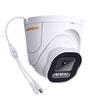 TIGERSECU 5MP Wide Angle Dome Security Camera for TVI, CVI, AHD, CVBS DVRs, Weatheproof for Indoor/Outdoor Use, Hybrid 4-in-1 with OSD Switch (Power Supply and Coaxial Cable Sold Separately) view 1