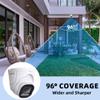TIGERSECU 5MP Wide Angle Dome Security Camera for TVI, CVI, AHD, CVBS DVRs, Weatheproof for Indoor/Outdoor Use, Hybrid 4-in-1 with OSD Switch (Power Supply and Coaxial Cable Sold Separately) view 3
