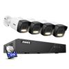ANNKE 5MP PoE Security Camera System, 4pcs 3K Ultra HD IP PoE Camera, H.265+ 8CH NVR, Color Night Vision with Spotlight, Person Vehicle Detection, for Home Business Security, IP67 Waterproof, 6TB HDD view 1