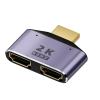 boxidixi Cable Splitter Adapter Converter 1 in 2 Out Port Male to 2 1080P for Games Videos Multimedia 1920x1080 Monitor 60hz view 4