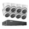 ANNKE H500 5MP PoE Security Camera System, 8pcs PoE Camera with 2.8MM Lens, H.265+ 6MP NVR Support Compatible with Alexa, Color Night Vision, IP67 Waterproof, Plug & Play, Remote Monitor, No HDD view 1