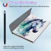BPQOJB for iPad 9.7 Case 6th/5th Generation Case for iPad Air/Air 2 Case with Detachable Wireless Keyboard & 360 Degree Rotating Stand Protect Cover Acrylic Tablet Case Cover - a Cute Colorful Horse view 3