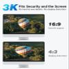 ANNKE 5MP PoE Security Camera System, 2pcs 3K Ultra HD IP PoE Camera, 6MP 8CH NVR, Color Night Vision with Spotlight, Person Vehicle Detection, for Home Business Security, IP67 Waterproof, 1TB HDD view 2