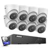 ANNKE H500 5MP PoE Security Camera System, 8pcs PoE Camera with 2.8MM Lens, H.265+ 6MP NVR Support Compatible with Alexa, Color Night Vision, IP67 Waterproof, Plug & Play, Remote Monitor, 1TB HDD view 1
