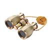 4X30 Binoculars Portable Binoculars Compact for Adults Kids Prism Lens Retro Design Metal Frame Telescope with Chain Elegant Design for Women Girls Gift Concert Theater Opera (Yellow) (Yellow ) view 1