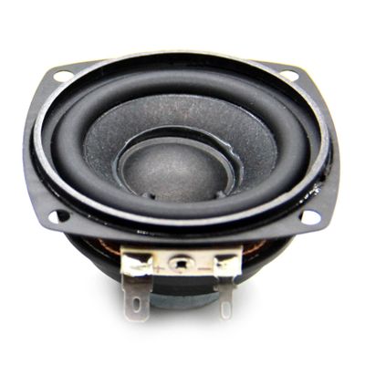 Pasuihcay 4 10W Audio Speaker 66mm 2.5 Inch Bass Multimedia Loudspeaker DIY Sound Speaker with Fixing Hole for Home Theater, Black