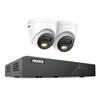 ANNKE 3K PoE Home Security Camera System, 8CH H.265+ NVR, 2pcs Outdoor Surveillance Wired Cameras, Human/Vehicle Detection, Smart Dual Light, Color Night Vision, 2.8mm Lens, Built-in Mic, No HDD view 1