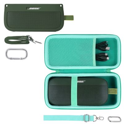 co2CREA Hard+Silicone Case for Bose SoundLink Flex Speaker