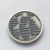 Pasuihcay CW Morse Code Commemorative Coins CW Training Coin Morse Code Training Coin for Novice Radio Enthusiasts, Bronze view 2