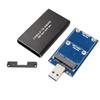 Pasuihcay MSATA to USB USB 3.0 to MSATA SSD USB3.0 to MSATA Case Enclosure HDD Case, Black view 2