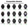10PCS 26mm Watch Fastener Rings Compatible with Garmin Fenix 3 3 HR/Fenix 5X 6X 7X/ Descent Mk1/Quatix 3/Tactix Bravo Replacement Watch Band Strap Loops Watch Strap Keeper Silicone Watch Band Holder view 3