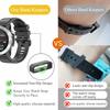 10PCS 26mm Watch Fastener Rings Compatible with Garmin Fenix 3 3 HR/Fenix 5X 6X 7X/ Descent Mk1/Quatix 3/Tactix Bravo Replacement Watch Band Strap Loops Watch Strap Keeper Silicone Watch Band Holder view 4