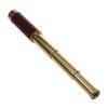 CUTPOIY Pocket Telescope Brass 25x30 Binoculars Monocular Telescope Hand Telescope in Gold view 2