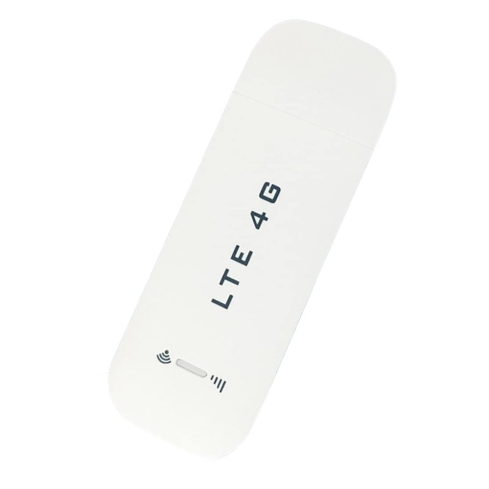 Pasuihcay 4G LTE USB WiFi Router 150Mbps Portable WiFi 4G LTE USB Dongle WiFi Modem Network Adapter with SIM Card Slot-B, Southeast Asia, White