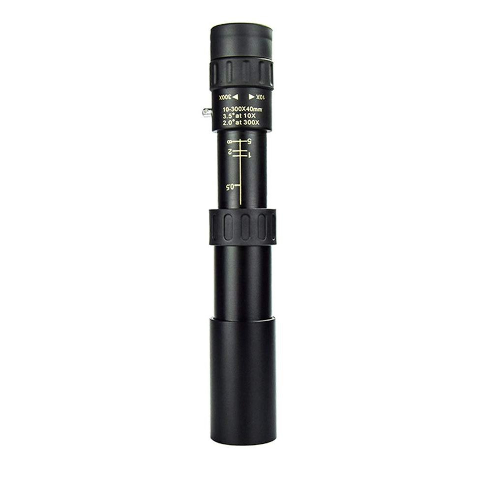 CUTPOIY 10-300x40mm Monocular Telescope Super Zoom Monocular Quality Eyepiece Portable Binoculars Hunting Night Vision Scope Camping