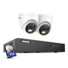 ANNKE 3K PoE Home Security Camera System, 8CH H.265+ NVR, 2pcs Outdoor Surveillance Wired Cameras, Human/Vehicle Detection, Smart Dual Light, Color Night Vision, 2.8mm Lens, Built-in Mic,4TB HDD view 1