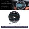 LUWU Mini Cooper Screen Protector for Mini Cooper Accessories2015-2021 Mini Cooper F54/F55/F56/F57/F60 Clubman Countryman 8.8" Screen Protector Tempered Glass 9H Touchscreen Infotainment Display view 2