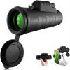 CUTPOIY 40x60 High Definition Waterproof Zoom Monocular for Adults and Adults Prism HD Zoom Monoculars Binoculars with Tripod and Phone Ad view 1