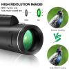 CUTPOIY 40x60 High Definition Waterproof Zoom Monocular for Adults and Adults Prism HD Zoom Monoculars Binoculars with Tripod and Phone Ad view 3